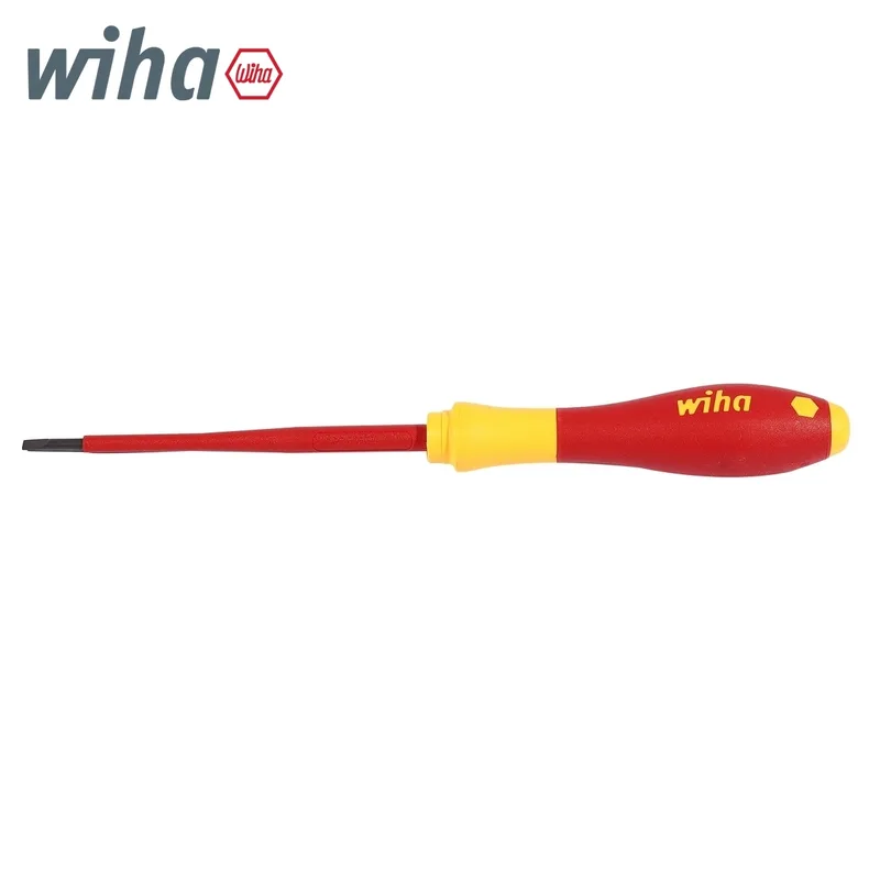 WIHA ไขควงกันไฟ SoftFinish หัวแบน ขนาด 3 x 100 มม. รุ่น 320N รหัส 00821 - Image 3