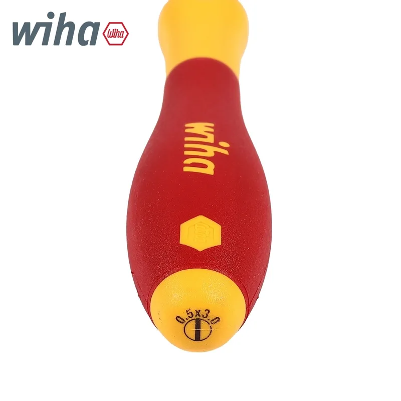 WIHA ไขควงกันไฟ SoftFinish หัวแบน ขนาด 3 x 100 มม. รุ่น 320N รหัส 00821 - Image 5