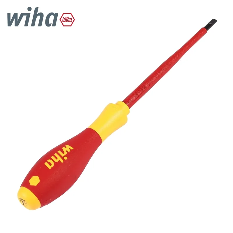 WIHA ไขควงกันไฟ SoftFinish หัวแบน ขนาด 4.5 x 125 มม. รุ่น 320N รหัส 00824 - Image 4