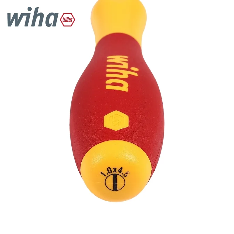 WIHA ไขควงกันไฟ SoftFinish หัวแบน ขนาด 4.5 x 125 มม. รุ่น 320N รหัส 00824 - Image 5