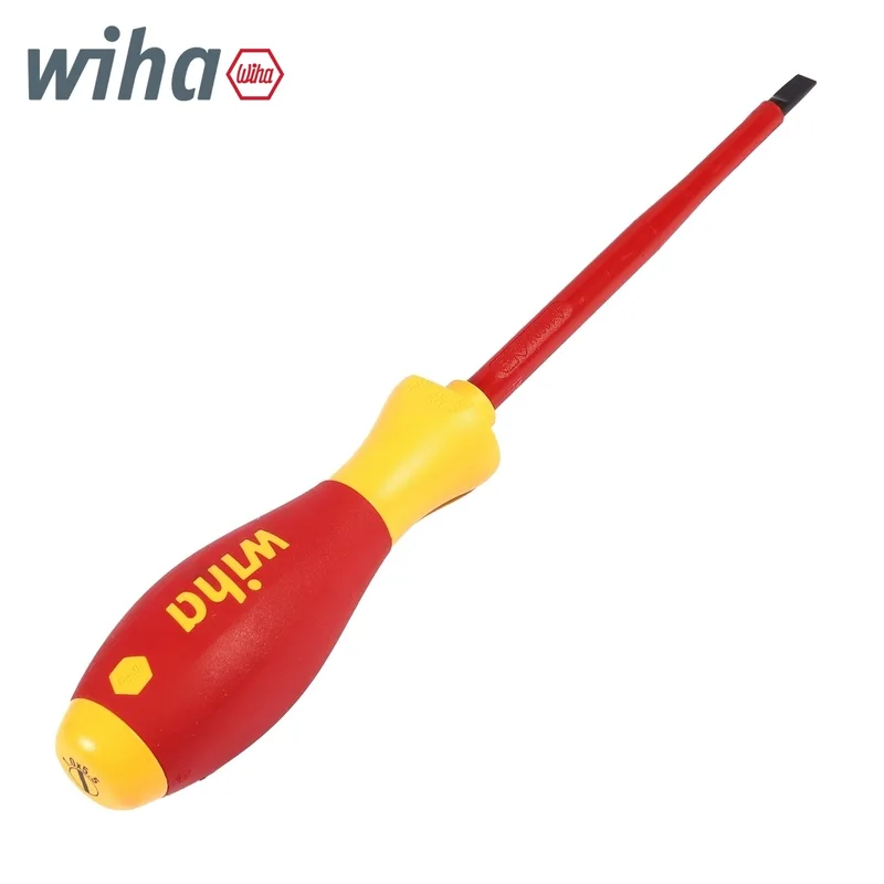 WIHA ไขควงกันไฟ SoftFinish หัวแบน ขนาด 5.5 x 125 มม. รุ่น 320N รหัส 00826 - Image 4