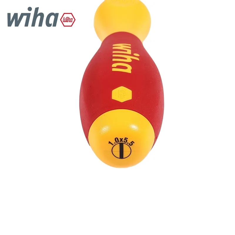 WIHA ไขควงกันไฟ SoftFinish หัวแบน ขนาด 5.5 x 125 มม. รุ่น 320N รหัส 00826 - Image 5