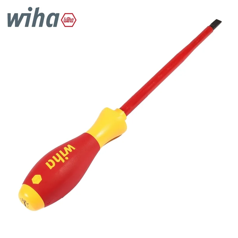 WIHA ไขควงกันไฟ SoftFinish หัวแบน ขนาด 6.5 x 150 มม. รุ่น 320N รหัส 00829 - Image 4
