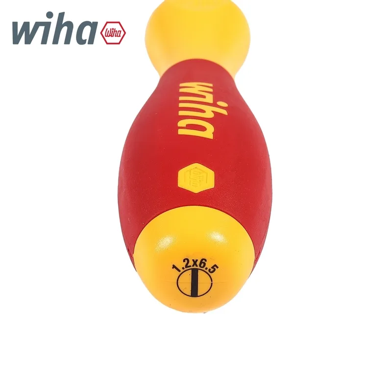 WIHA ไขควงกันไฟ SoftFinish หัวแบน ขนาด 6.5 x 150 มม. รุ่น 320N รหัส 00829 - Image 5