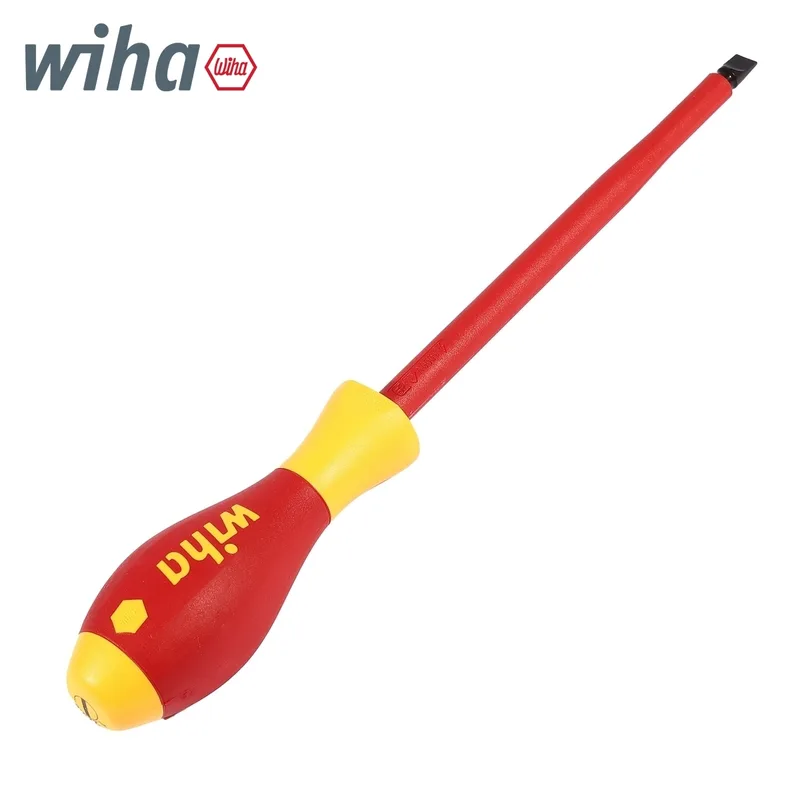 WIHA ไขควงกันไฟ SoftFinish หัวแบน ขนาด 8 x 1.2 x 175 มม. รุ่น 320N รหัส 00830 - Image 4