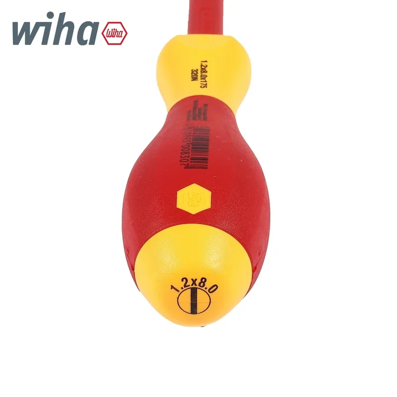 WIHA ไขควงกันไฟ SoftFinish หัวแบน ขนาด 8 x 1.2 x 175 มม. รุ่น 320N รหัส 00830 - Image 5