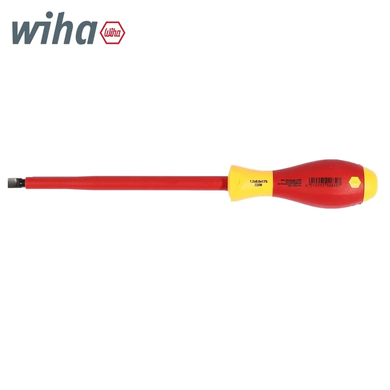 WIHA ไขควงกันไฟ SoftFinish หัวแบน ขนาด 8 x 1.2 x 175 มม. รุ่น 320N รหัส 00830 - Image 6