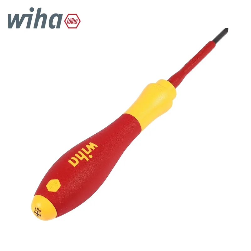 WIHA ไขควงกันไฟ SoftFinish หัวแฉก ขนาด PH0 x 60 มม. รุ่น 321N รหัส 00846 - Image 4