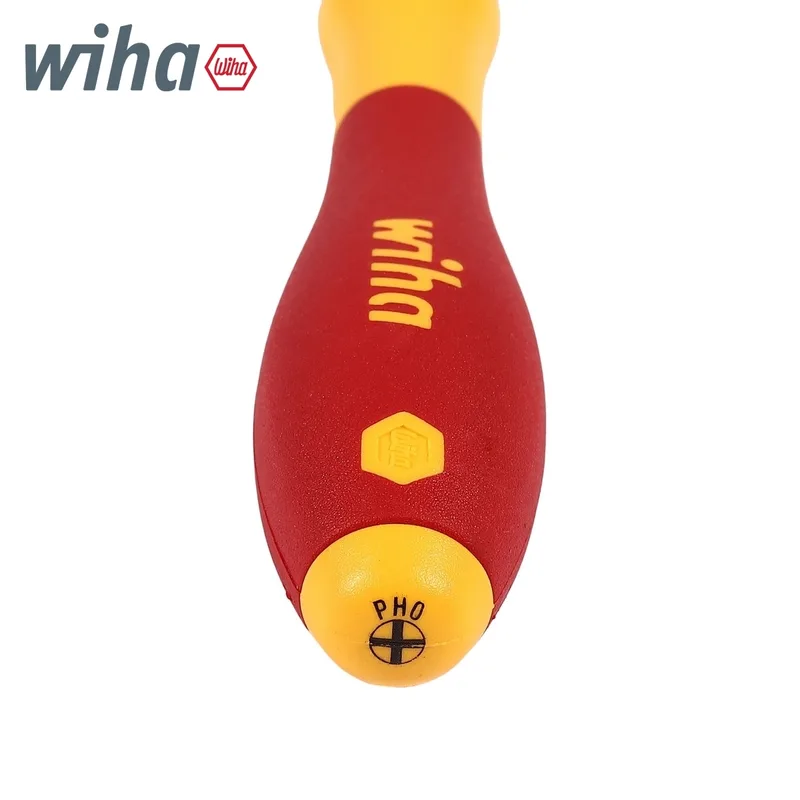 WIHA ไขควงกันไฟ SoftFinish หัวแฉก ขนาด PH0 x 60 มม. รุ่น 321N รหัส 00846 - Image 5