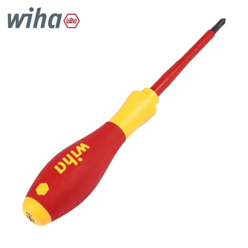 WIHA ไขควงกันไฟ SoftFinish หัวแฉก ขนาด PH1 x 80 มม. รุ่น 321N รหัส 00847 - Image 4
