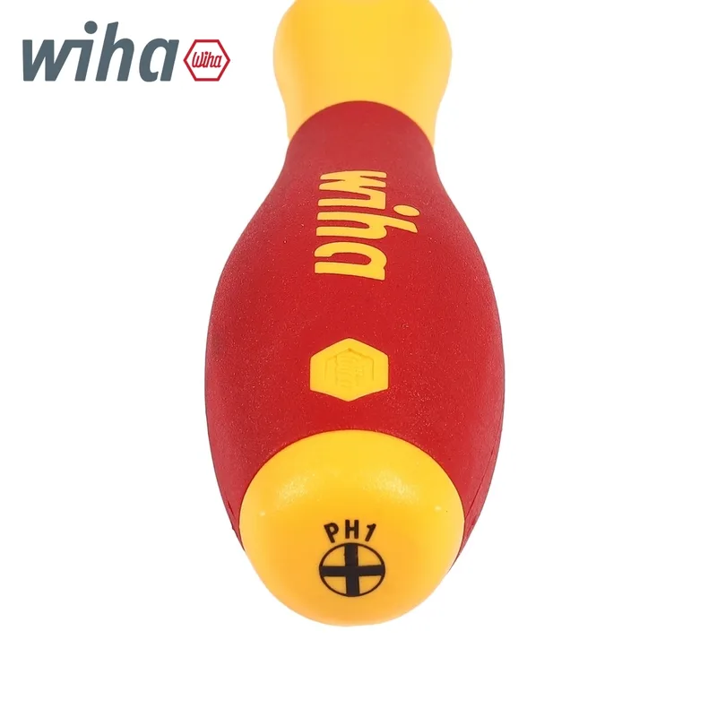 WIHA ไขควงกันไฟ SoftFinish หัวแฉก ขนาด PH1 x 80 มม. รุ่น 321N รหัส 00847 - Image 5