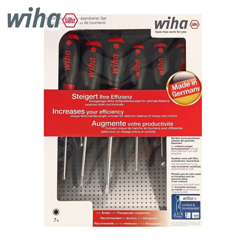 WIHA ชุดไขควง SoftFinish หัว TORX 7 ชิ้น รุ่น 362 รหัส 01299 - Image 5