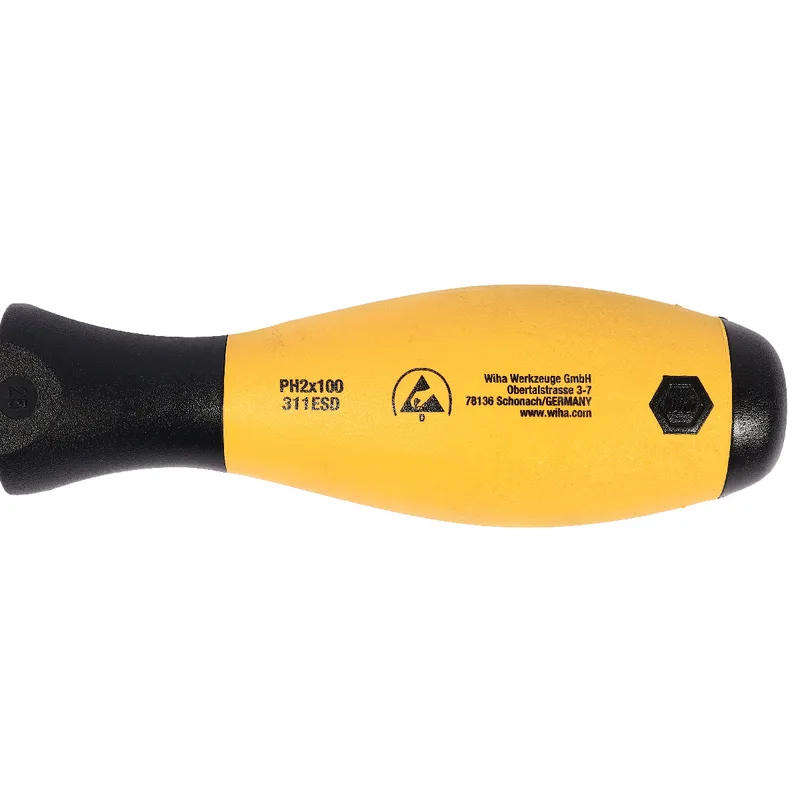 WIHA ไขควง SoftFinish ESD หัวแฉก PH2 x 100 มม. รุ่น 311ESD รหัส 08186 - Image 4