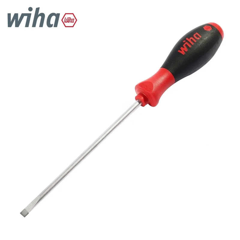 WIHA ไขควง SoftFinish หัวแบน ขนาด 6 x 150 มม. รุ่น 302 รหัส 27755