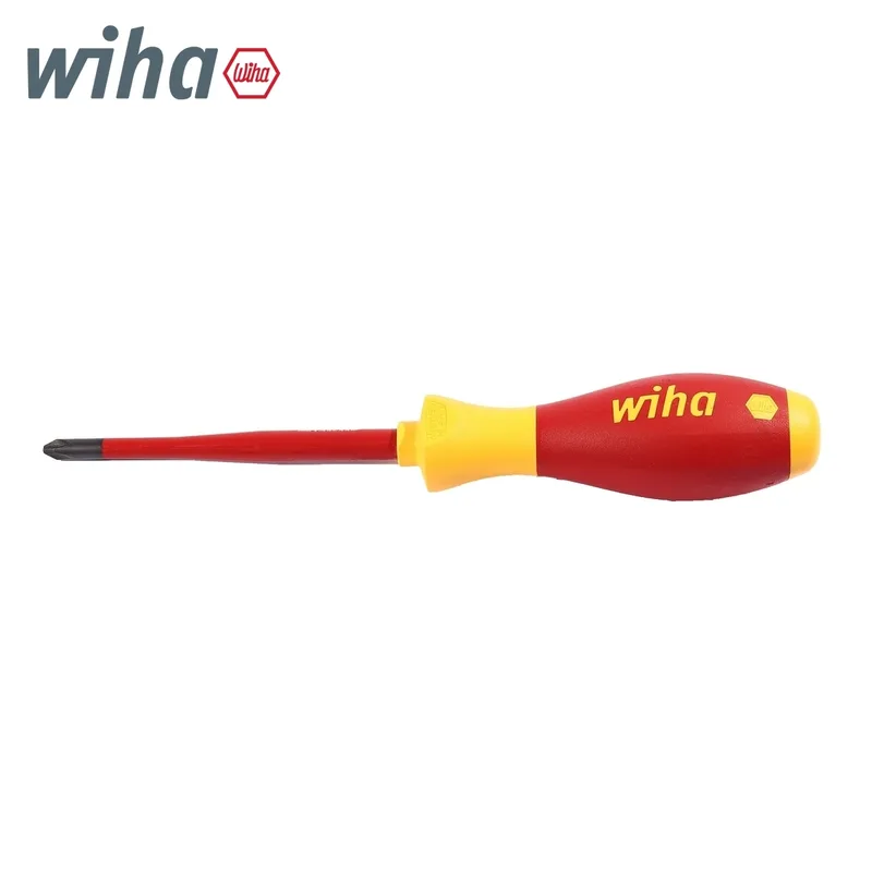 WIHA ไขควง SoftFinish Electric SlimFix หัวแบน/หัวแฉก SL/PH2 x 100 มม. รุ่น 3271 รหัส - Image 3