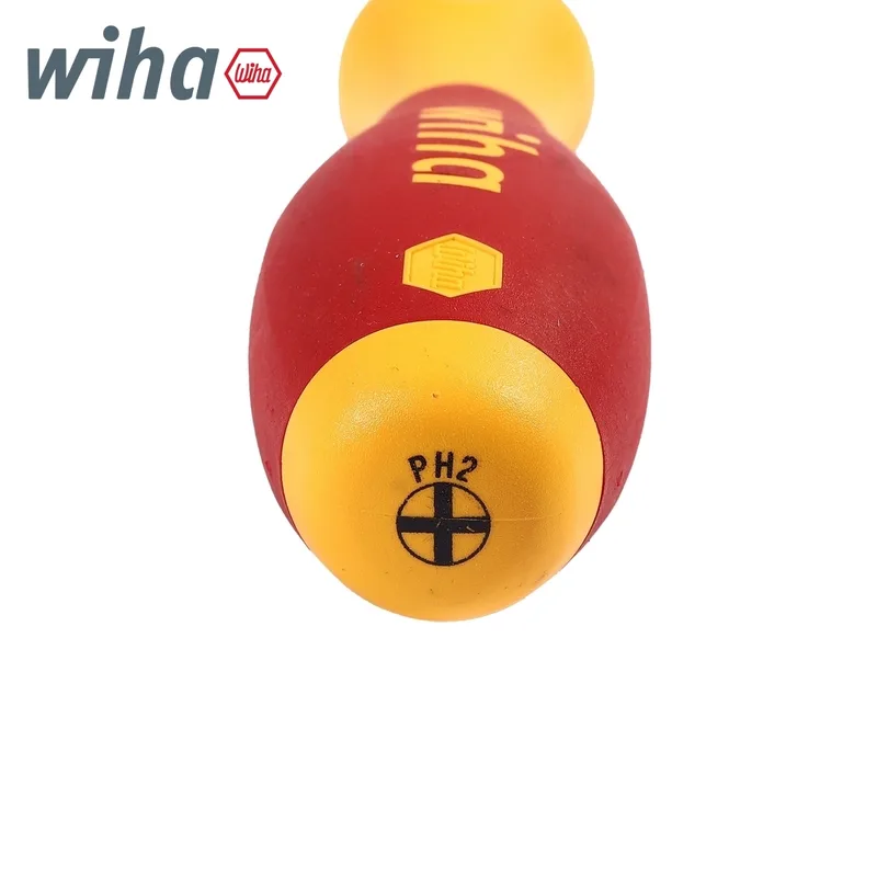 WIHA ไขควง SoftFinish Electric SlimFix หัวแบน/หัวแฉก SL/PH2 x 100 มม. รุ่น 3271 รหัส - Image 4