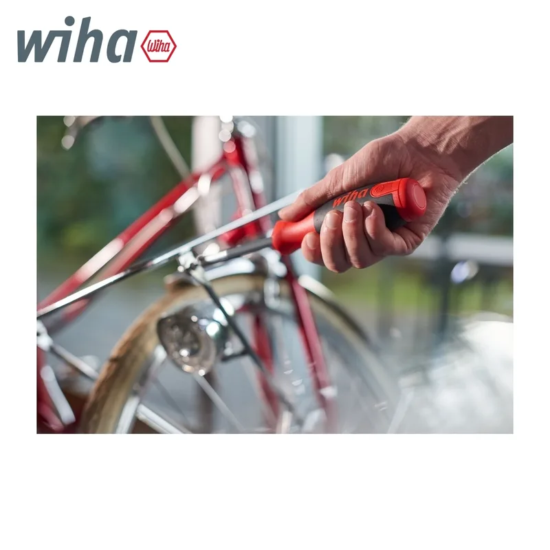 WIHA LiftUp 25® ไขควงพร้อมแท่นเก็บบิตแม่เหล็ก 12 ชิ้น – ขนาด 1/4 นิ้ว บรรจุภัณฑ์กระดา - Image 5