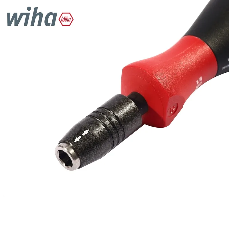 WIHA ไขควงพร้อมที่ใส่บิต SoftFinish CentroFix ระบบล็อกแบบกลไก ขนาด 1/4" รุ่น 387 รหัส - Image 2