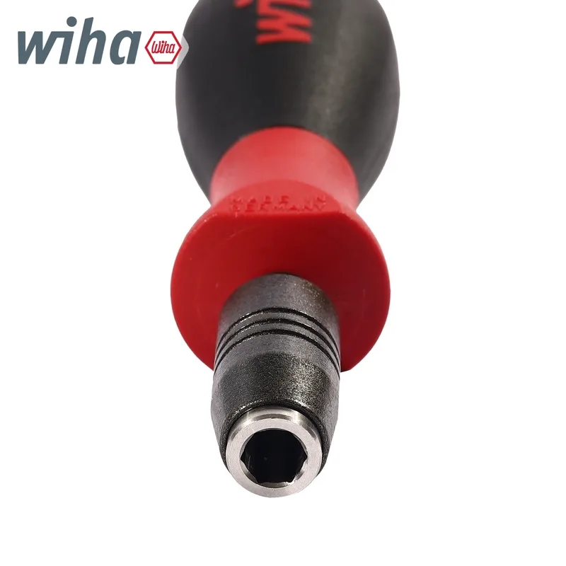 WIHA ไขควงพร้อมที่ใส่บิต SoftFinish CentroFix ระบบล็อกแบบกลไก ขนาด 1/4" รุ่น 387 รหัส - Image 4