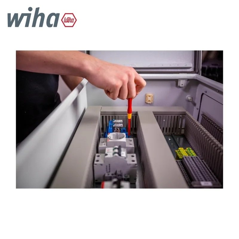 WIHA ชุดไขควงละเอียด PicoFinish Electric หัวแบน, แฉก 7 ชิ้น พร้อมที่จับ รุ่น 2270PK60 - Image 4