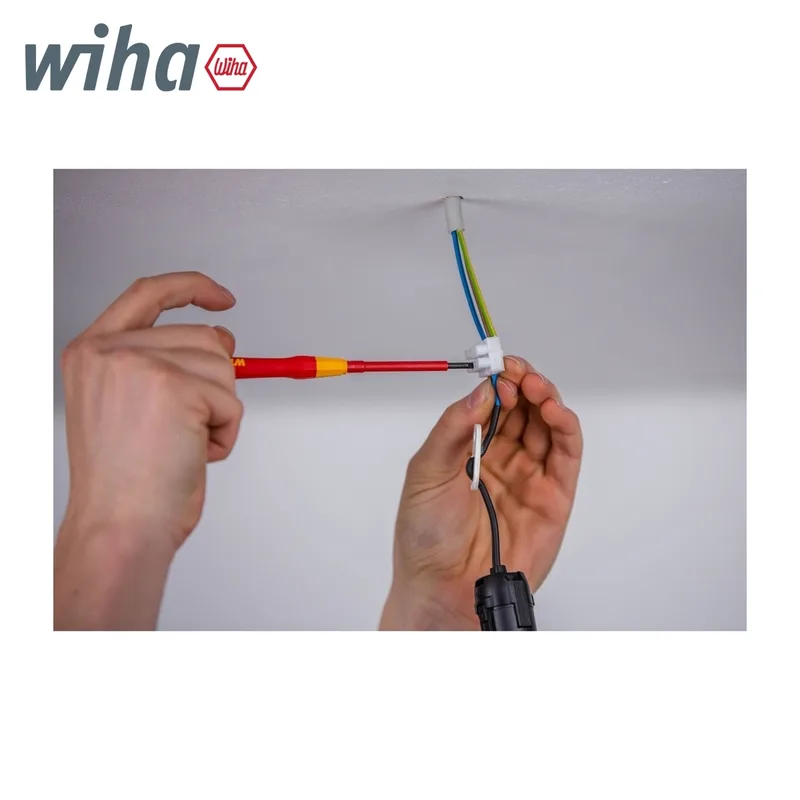 WIHA ชุดไขควงละเอียด PicoFinish Electric หัวแบน, แฉก 7 ชิ้น พร้อมที่จับ รุ่น 2270PK60 - Image 5