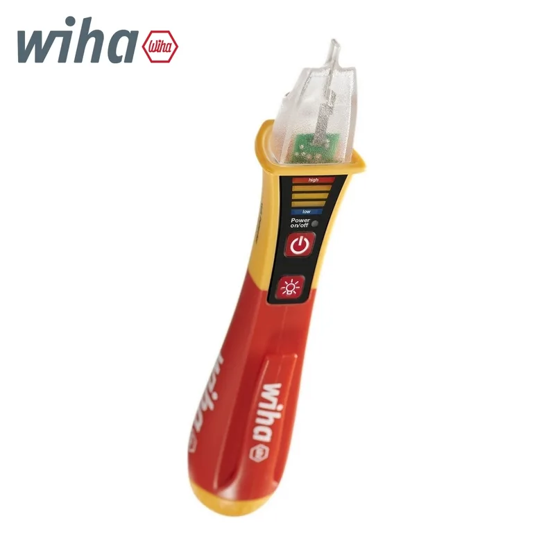 WIHA ปากกาวัดไฟ 12 -1,000 โวลต์ AC พร้อมแบตเตอรี่ AAA 2 ก้อน รุ่น SB 255-13 รหัส 437 - Image 4