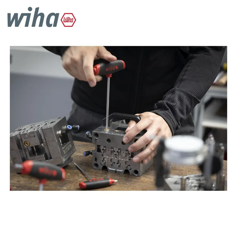 WIHA ประแจหกเหลี่ยมตัว L ด้าม T ComfortGrip ขนาด 8.0 x 150 มม. รุ่น 334DS รหัส45438 - Image 6