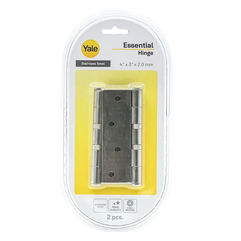 YALE บานพับสแตนเลส 4แหวนลูกปืน รุ่น EHISL4325BBE2