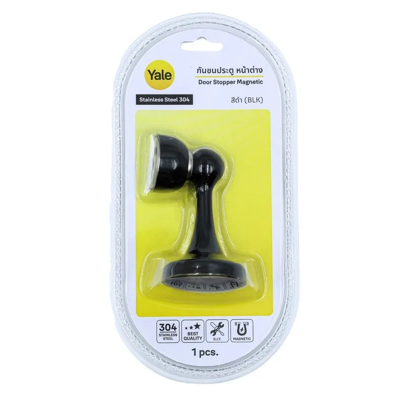 YALE กันชนประตูแม่เหล็ก สีดำ รุ่น DS911BLK