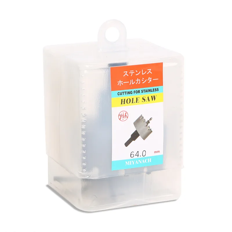 YIH (ML-64) โฮลซอร์ ขนาด 64 มิล HOLE SAW เจาะเหล็ก เจาะสแตนเลส คาร์ไบด์ T.C.T - Image 7