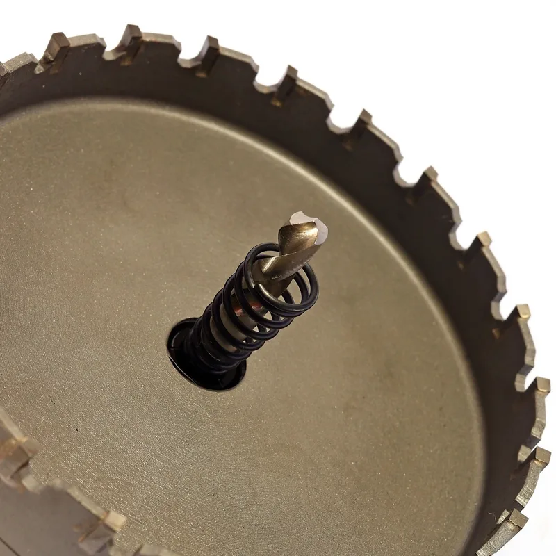 YIH (ML-100) โฮลซอร์ ขนาด 100 มิล HOLE SAW เจาะเหล็ก เจาะสแตนเลส คาร์ไบด์ T.C.T - Image 4