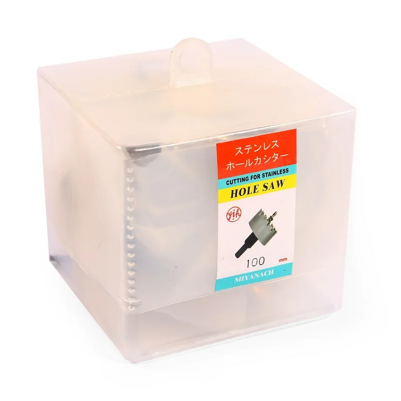 YIH (ML-100) โฮลซอร์ ขนาด 100 มิล HOLE SAW เจาะเหล็ก เจาะสแตนเลส คาร์ไบด์ T.C.T - Image 5